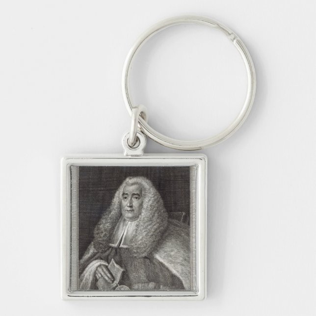 Honourable Mr Justice Blackstone Keychain (Front)