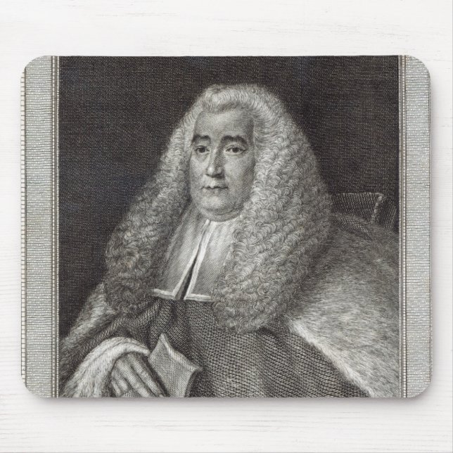 Honourable Mr Justice Blackstone Mouse Pad (Front)