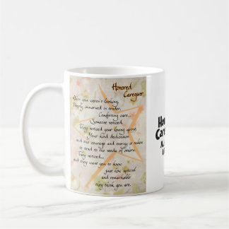 Honoured Caregiver Mug and poem