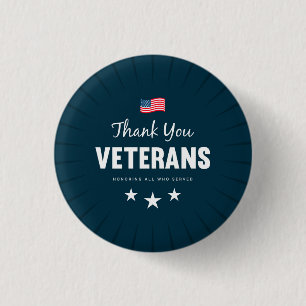 Honouring all who Served 1 Inch Round Button