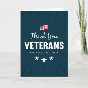 Honouring all who Served  Card