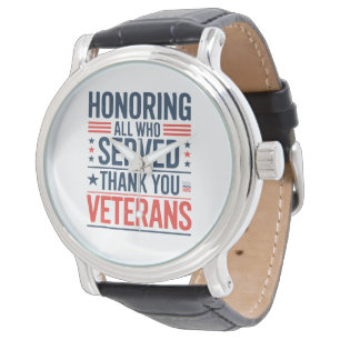 Honouring All Who Served Thank You Veterans Day  Watch