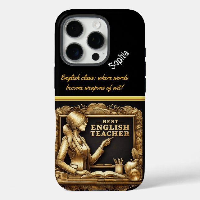 Honouring English Teaching Excellence Case-Mate iPhone Case (Back)