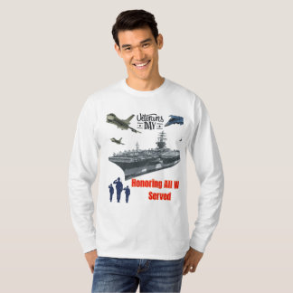 Honouring mighty military white T-Shirt