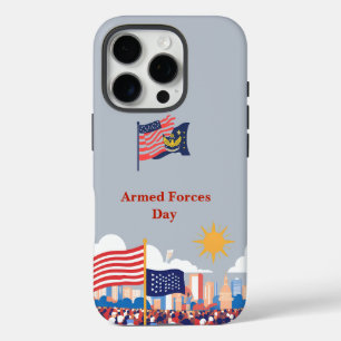 "Honouring Our Heroes: Armed Forces Day iPhone 16 Pro Case