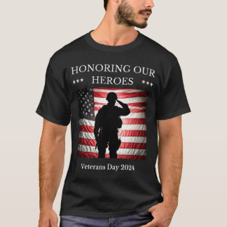 Honouring Our Herous Honouring the Brave T-Shirt