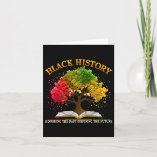 Honouring Past Inspiring Future Black History Mont Card