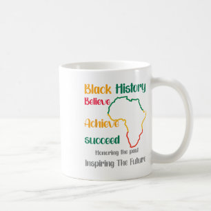 Honouring Past Inspiring Future Black History Mont Coffee Mug