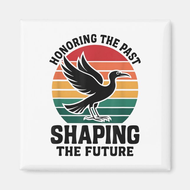Honouring Past Inspiring Future Black History Mont Magnet (Front)