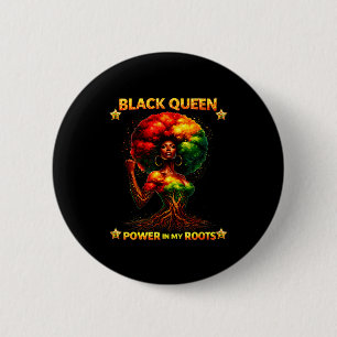 Honouring past inspiring melanin pride book black 2 inch round button