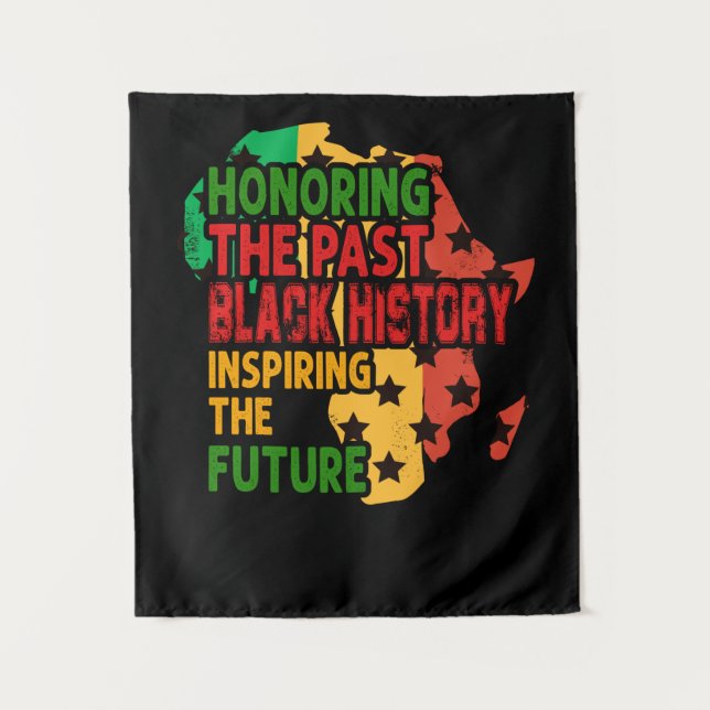 Honouring The Past Black History Inspiring The Fut Tapestry (Front)