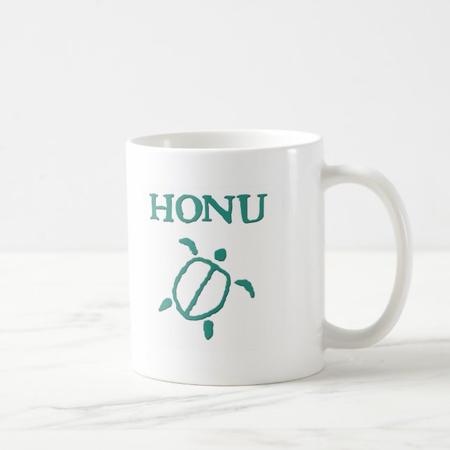 Honu Petroglyph Mug (Right)