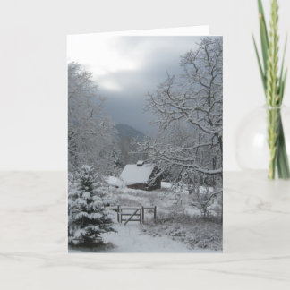 Hood River Winter Happy Holidays! Holiday Card