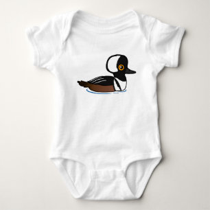 Hooded Merganser Baby Bodysuit