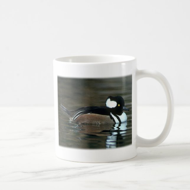 Hooded Merganser Coffee Mug (Right)