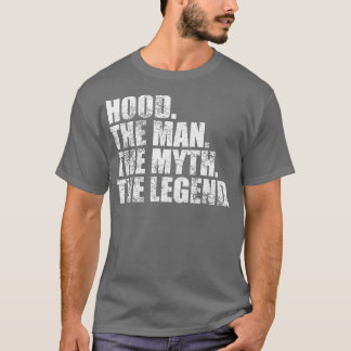 HoodHood Family name Hood last Name Hood Surname H T-Shirt