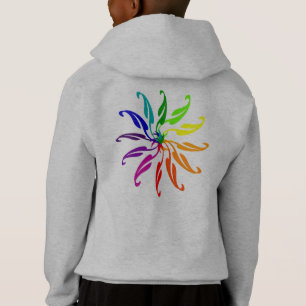 Hoodie – Colour Wheel with Name