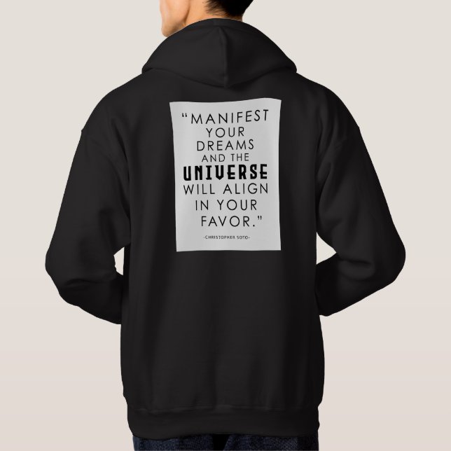 Hoodie - Leaves: A Resilient Island (Back)