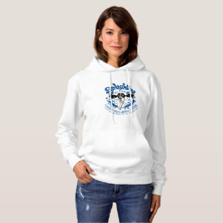 Hoodie, non-zip, large logo hoodie