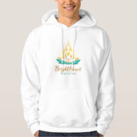 Hoodie with Female Brightheart Meditation Logo