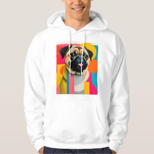 Hoodie with Pug