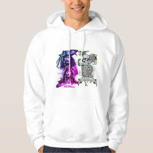 Hoodie with tattoos design .