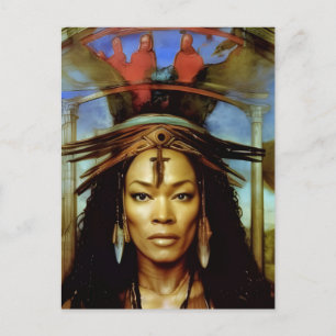 Hoodoo Priestess   Postcard