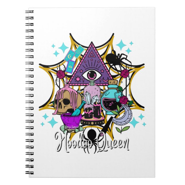 Hoodoo Queen Notebook (Front)