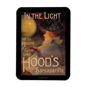 Hood's Sarsaparilla Promotional Poster Magnet