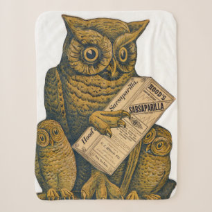 Hood's Sarsaparilla Restorative Tonic. Sherpa Blanket