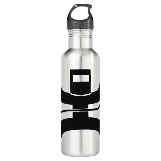 Hooey Welder logo 710 Ml Water Bottle (Front)