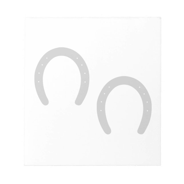 Hoof Prints Notepad (Front)
