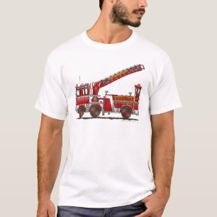 Hook and Ladder Fire Truck T-Shirt