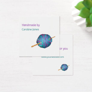 Hook and yarn Handmade by - your name