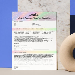 Hook Up Format Allergy Patch Test Lashes Client Letterhead