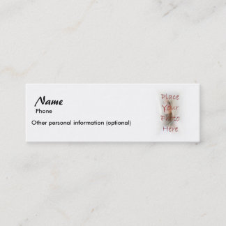 Hook up - Phone Number Pass Out Card