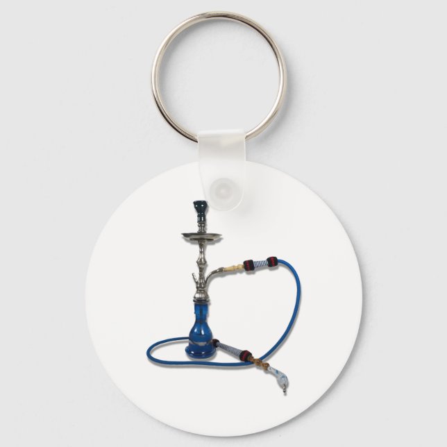 Hookah082510 Keychain (Front)