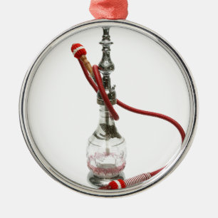 Hookah Water Pipe Metal Ornament