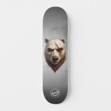 Hooked - Apex Series - "Grizzly Grin" Skateboard