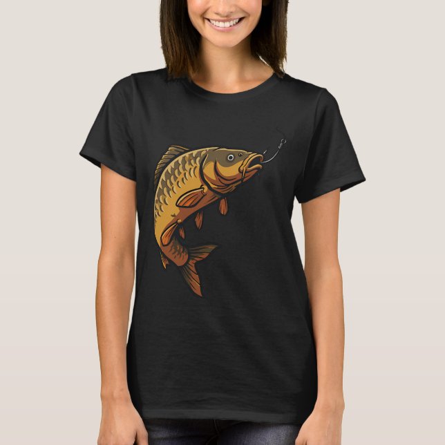 Hooked on a golden catch T-Shirt (Front)