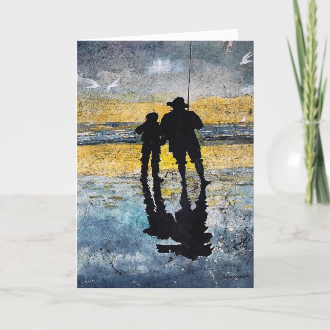 Hooked on a Moment © – Fine Art Card (Front)
