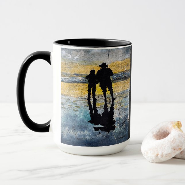 Hooked on a Moment © –  Fine Art Mug (With Donut)