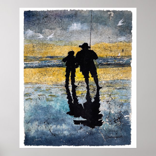 Hooked On A Moment © Fine Art  Poster (Front)