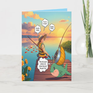 Hooked on Celebrating Birthday  Card