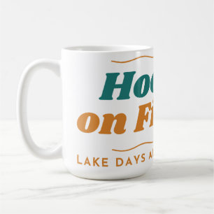 Hooked on Fishing Fishing Gift Lake Outdoors Mug