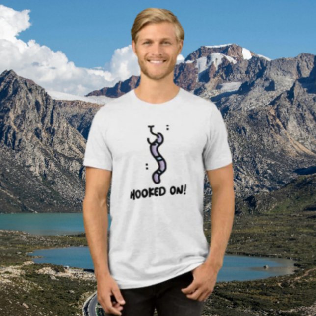 Hooked On Fun Tri-Blend Shirt (Creator Uploaded)