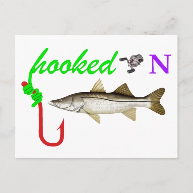 hooked on snook postcard (Front)