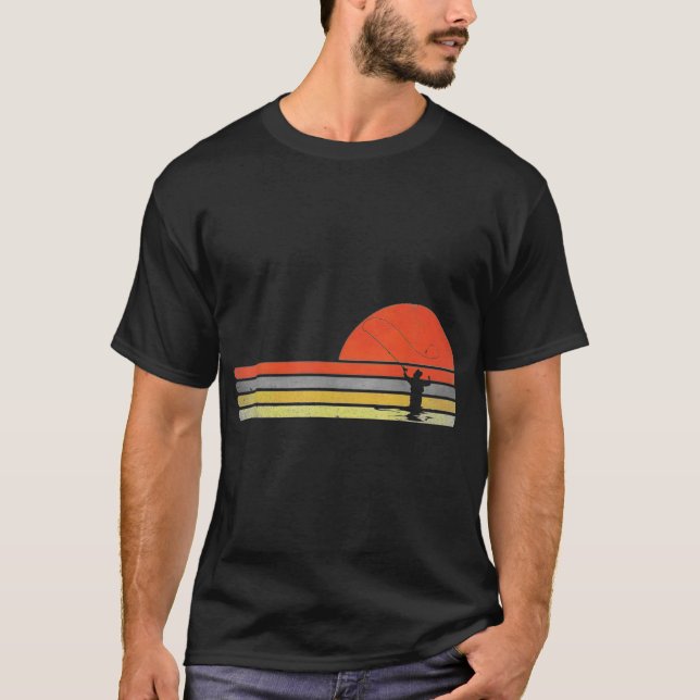 Hooked On Summer Fish Skeleton T-Shirt (Front)
