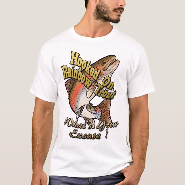 Hooked On Trout Shirt (Front)