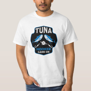 Hooked On Tuna Fishing T-Shirt